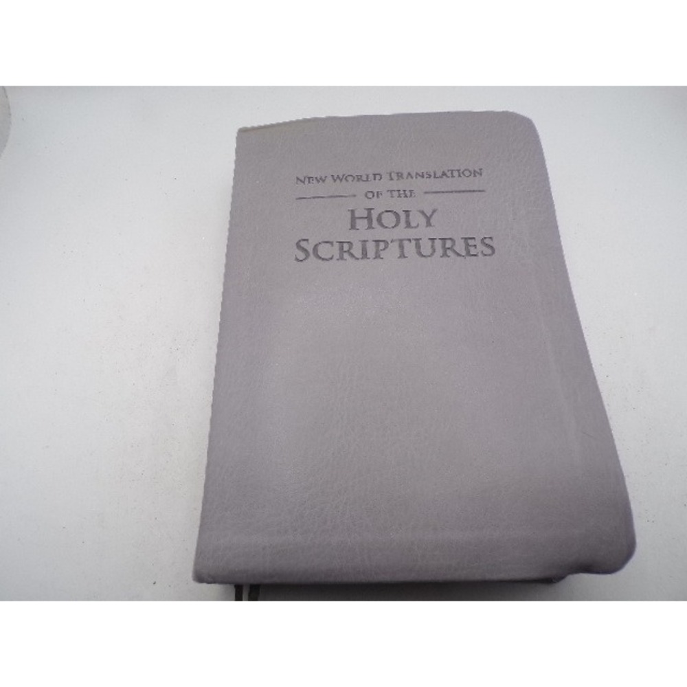 New World Translation of the Holy Scriptures 2017 Printing Grey Flexible Bible